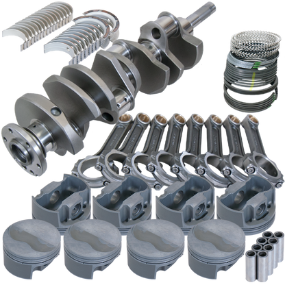 Eagle Ford FE 4.250in Crank 6.700in I-Beam Rods -7cc Flat Top 4.160in Pistons Rotating Assembly