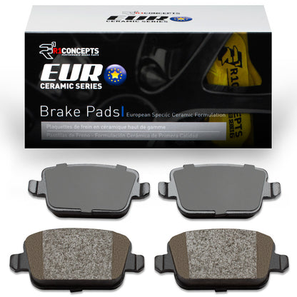R1 Concepts R1 07-12 Volvo S80 Rear Euro Ceramic Brake Pads
