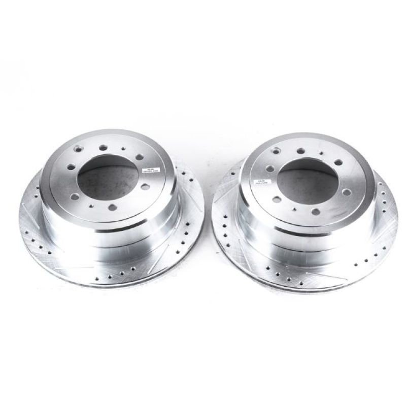 PowerStop Power Stop 96-97 Lexus LX450 Rear Evolution Drilled & Slotted Rotors - Pair