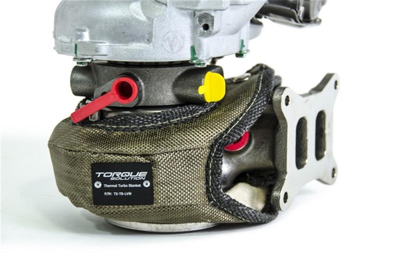 Torque Solution Thermal Turbo Blanket Audi/VW MK7 1.8T/2.0T Gen 3 OEM Turbochargers
