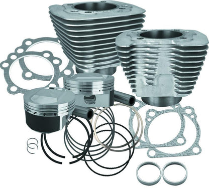 S&S Cycle 86-21 Sportster Models High Compression 1250cc Conversion Kit - Silver