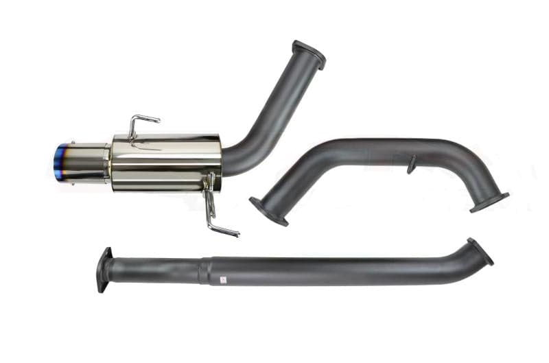 HKS 31008-BF003 USA RACING MUFFLER FOR 2011-2014 SUBARU WRX STI SEDAN