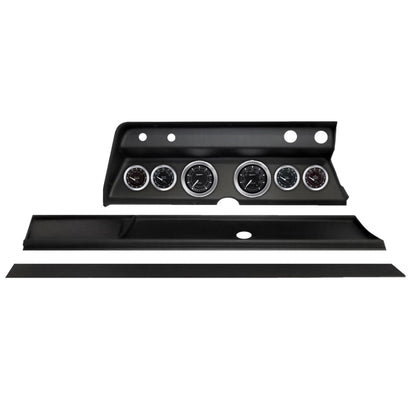 Autometer Chrono Direct Fit Dash Kit 1967 Chevy Chevelle (2 x 3-3/8in. / 4 x 2-1/16in.)