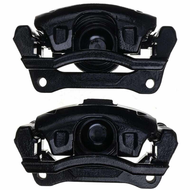 PowerStop Power Stop 08-16 Chrysler Town & Country Front Black Caliper - Pair w/Bracket