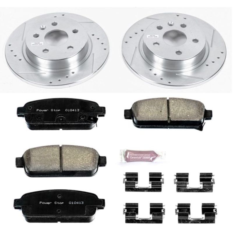 PowerStop Power Stop 13-18 Buick Encore Rear Z23 Evolution Sport Brake Kit