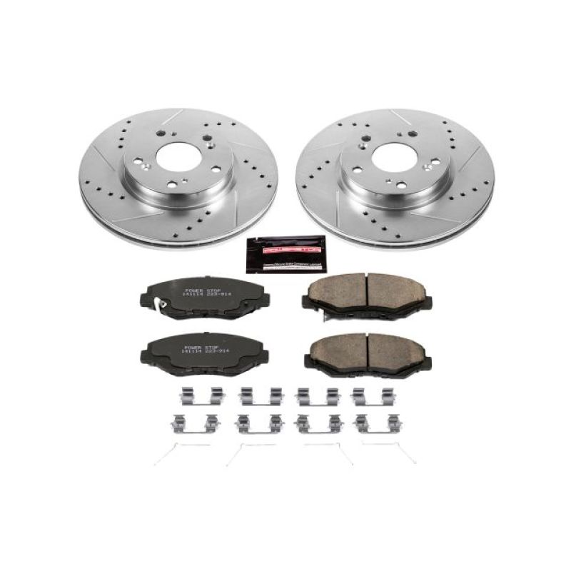 PowerStop Power Stop 2013 Acura ILX Front Z23 Evolution Sport Brake Kit