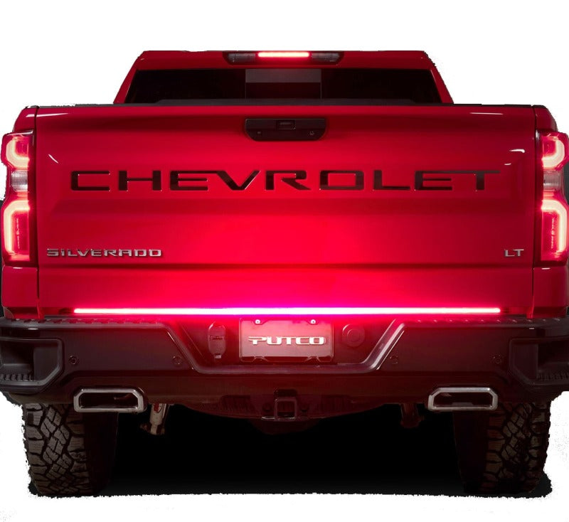 Putco 60in Red Blade LED Tailgate Light Bar for Ford Trucks w/ Blis and Trailer Detection