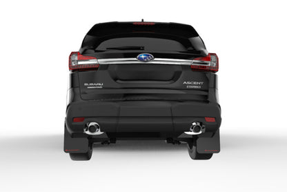 Rally Armor 18-26 Subaru Ascent Red UR Mud Flap w/Black Logo