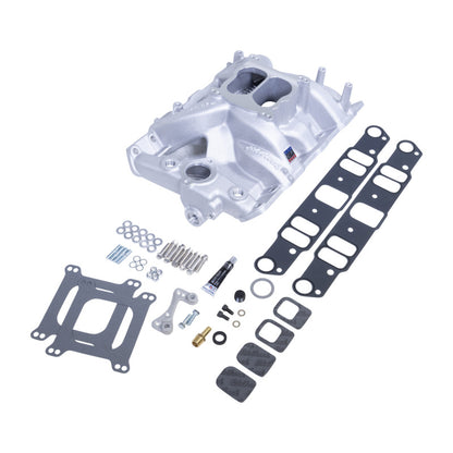 Edelbrock Pontiac Perf RPM Manifold & Install Kit