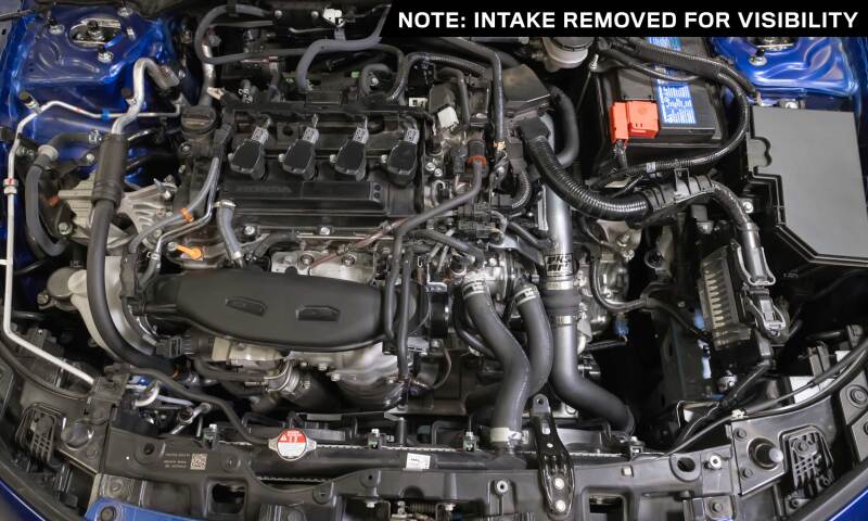 K&N Engineering K&N 22-24 Honda Civic 1.5L L4 Aluminum Charge Pipe Kit - Gunmetal Gray