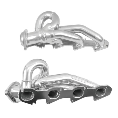 BBK 09-18 Dodge Ram 5.7L Hemi Shorty Tuned Length Exhaust Headers - 1-3/4 Silver Ceramic