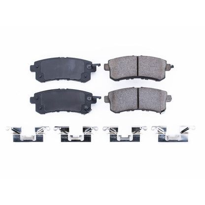 PowerStop Power Stop 11-13 Infiniti QX56 Rear Z17 Evolution Ceramic Brake Pads w/Hardware