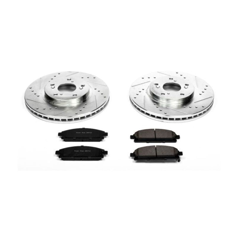PowerStop Power Stop 03-06 Acura MDX Front Z23 Evolution Sport Brake Kit