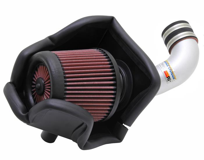 K&N Engineering K&N 11 Honda CR-Z 1.5L L4 Silver Typhoon Short Ram Intake