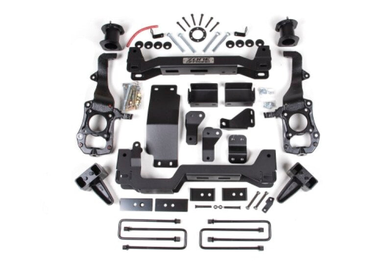 Zone Offroad 21-23 Ford F150 Tremor 4wd 5in. Suspension Lift Kit - 3in. Rear - Block - Spacer Front