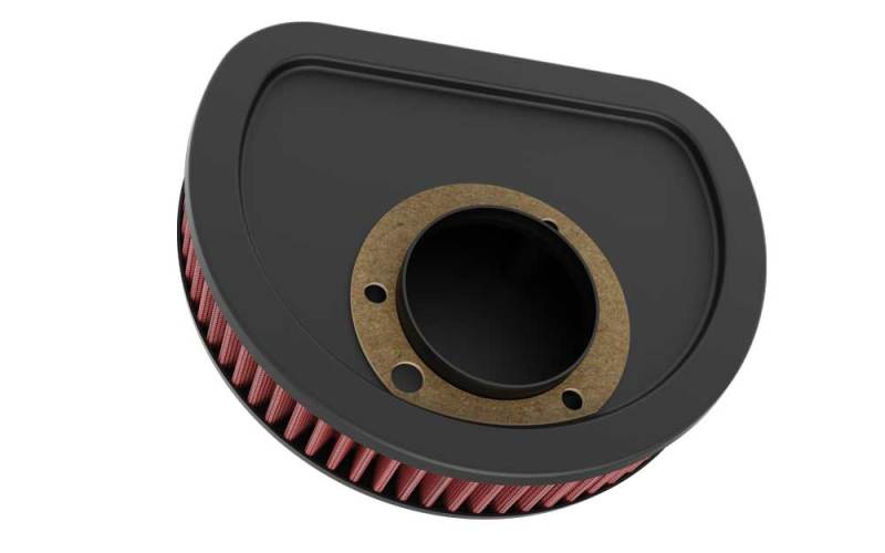K&N Engineering K&N Replacement Air Filter 7.125in L x 5.688in W x 1.625in H for Harley-Davidson