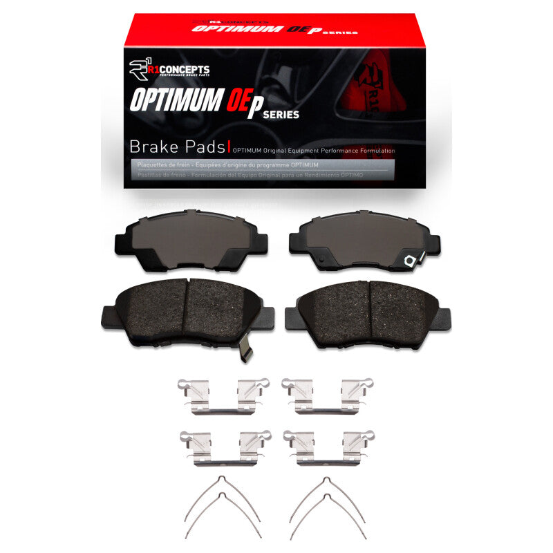 R1 Concepts R1 2009-2020 Honda City (Mexico) Front R1 Optimum OE Pads & Hardware Kit