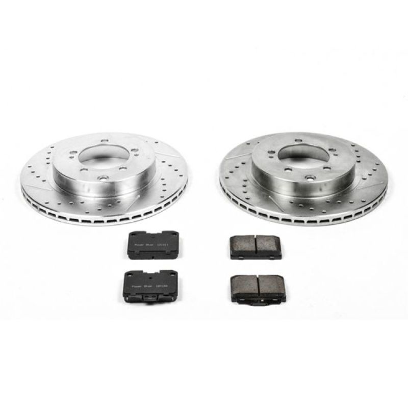 PowerStop Power Stop 95-96 Dodge Stealth Rear Z23 Evolution Sport Brake Kit