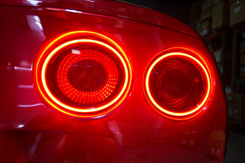 ORACLE Lighting Oracle Chevy Corvette C6 05-13 LED Waterproof Afterburner Kit - Red
