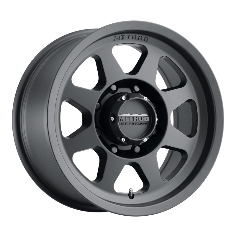 Method Wheels Method MR701 17x9 -12mm Offset 8x6.5 130.81mm CB Matte Black Wheel