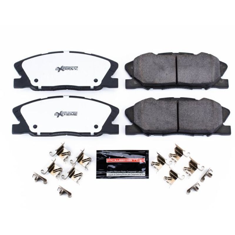 PowerStop Power Stop 2018 Dodge Challenger Front Z26 Extreme Street Brake Pads w/Hardware