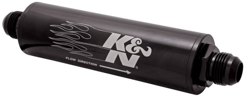 K&N Engineering K&N 2in OD x 9in L 12AN 25 Micron In-Line Fuel/Oil Filter