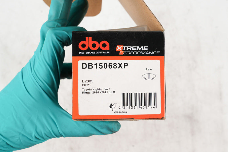 DBA 21-22 Lexus IS300 F Sport Rear XP Performance Brake Pads