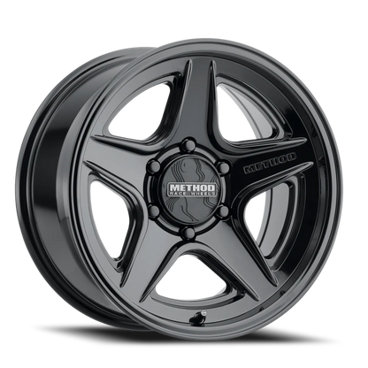 Method Wheels Method MR319 17x8.5 -0mm Offset 6x135 BP 87mm CB Gloss Black Wheel