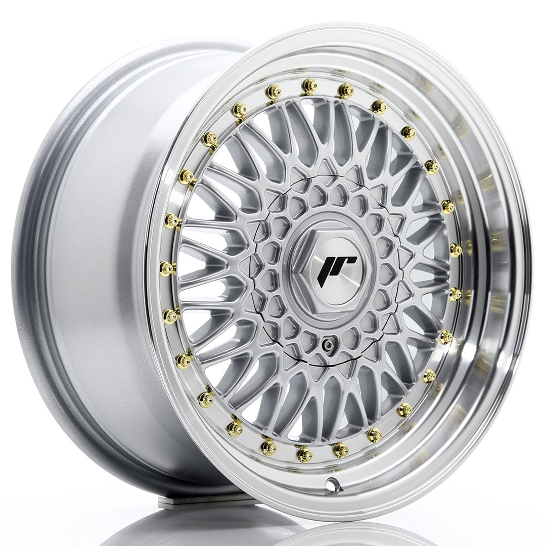 JR Wheels JR91675XX2574S JR Wheels JR9 16x7,5 ET25 BLANK Silver w/ Machined Lip