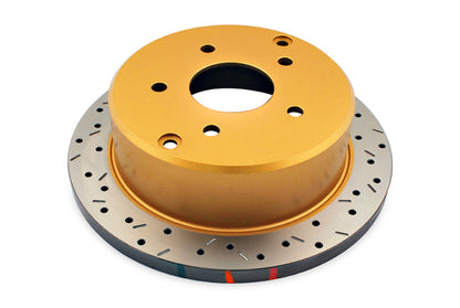 DBA 2004 Pontiac GTO 4000 Series Drilled and Slotted Rear Rotor