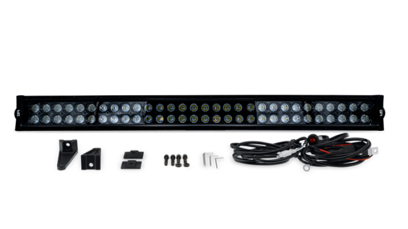 Body Armor 4x4 30in Blackout LED Light Bar Combo Beam with Wiring Harness