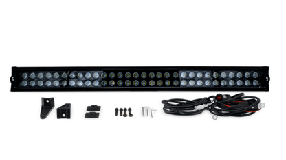 Body Armor 4x4 30in Blackout LED Light Bar Combo Beam with Wiring Harness