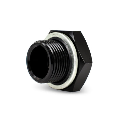 Mishimoto M22 x 1.5 With 1/8-27 NPT Port - Aluminum Fitting - Black