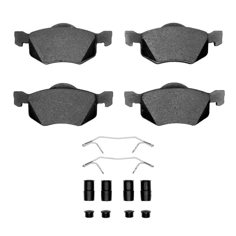 R1 Concepts R1 01-07 Ford Escape Front Semi Met Pads & Hardware Kit
