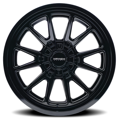 Mayhem 8116 Intrepid 20x9 / 5x127 BP/ 0mm Offset / 87mm Hub Gloss Black Wheel