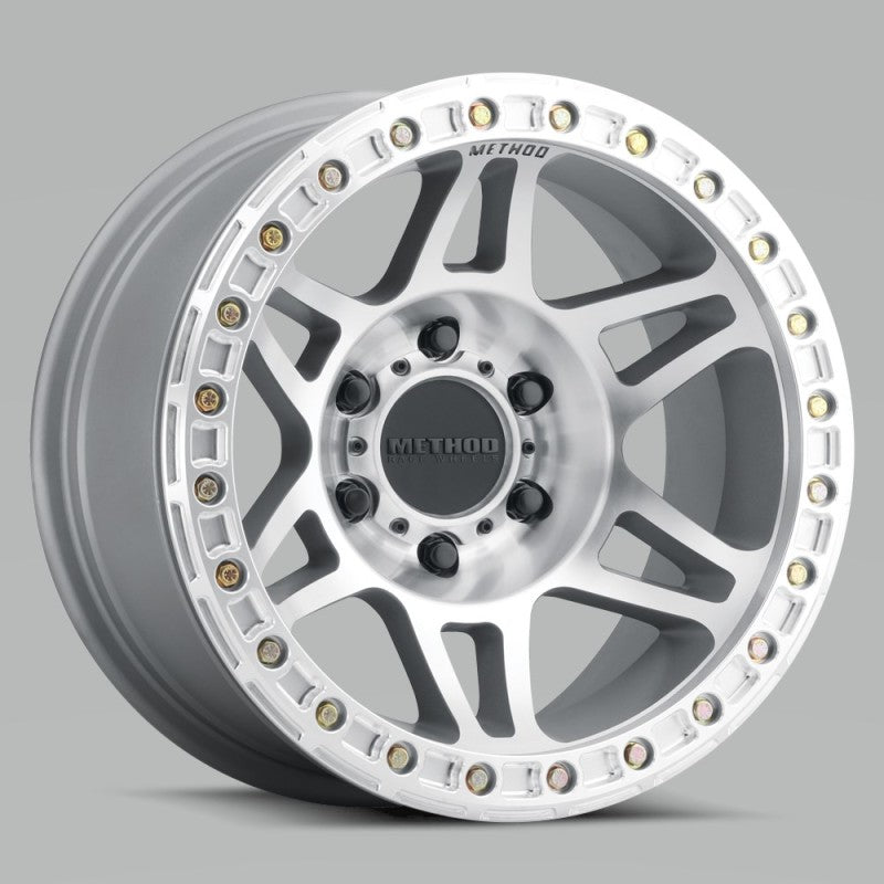 Method Wheels Method MR106 Beadlock 17x9 -44mm Offset 8x6.5 130.81mm CB Machined/Clear Coat w/BH-H36125 Wheel