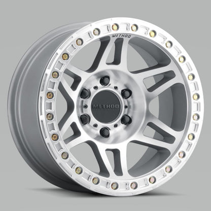 Method Wheels Method MR106 Beadlock 17x9 -44mm Offset 8x6.5 130.81mm CB Machined/Clear Coat w/BH-H36125 Wheel