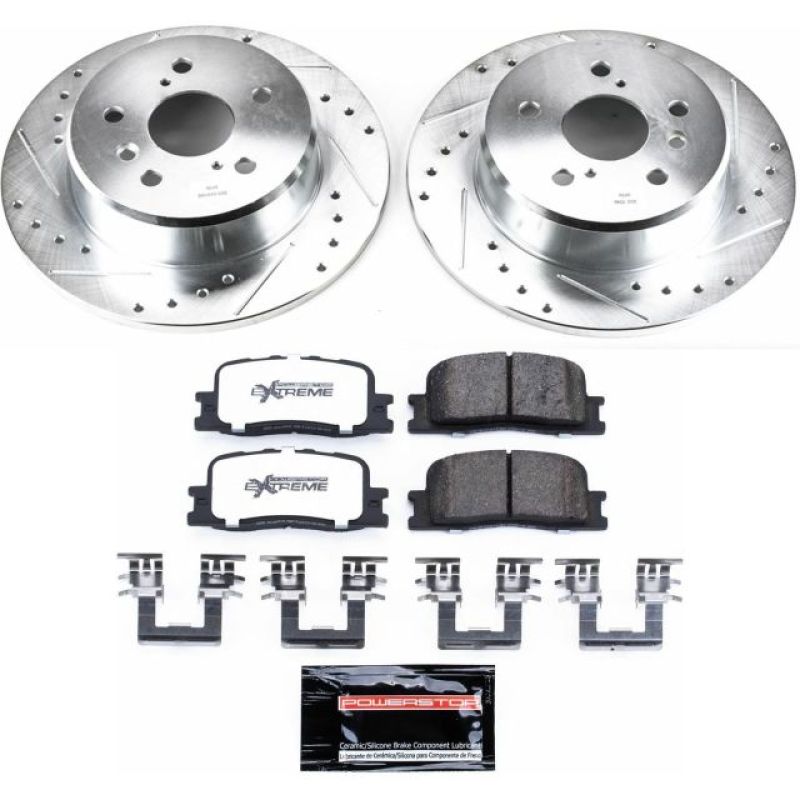 PowerStop Power Stop 01-03 Toyota Highlander Rear Z36 Truck & Tow Brake Kit