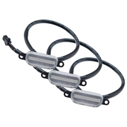 ORACLE Lighting Oracle Universal Pre-Runner Style LED Grill Light Kit (New Style) - Amber w/Clear Lens