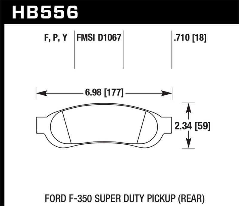 Hawk Performance Hawk LTS Street Brake Pads