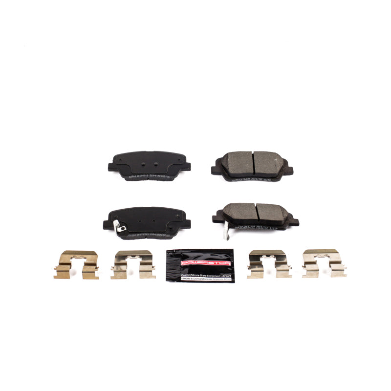PowerStop Power Stop 10-18 Hyundai Santa Fe Rear Z23 Evolution Sport Brake Pads w/Hardware