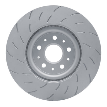 DFC 16-19 Chevrolet Camaro Left Front GeoSPEC Coated Rotor - Slotted