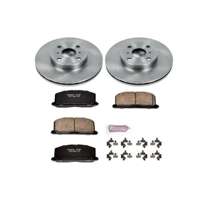 PowerStop Power Stop 90-92 Geo Prizm Front Autospecialty Brake Kit