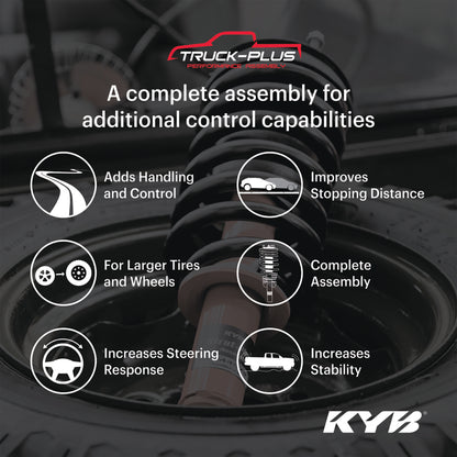 KYB Shocks & Struts Truck-Plus Performance Assembly Front Right 10-22 Toyota 4Runner 4WD