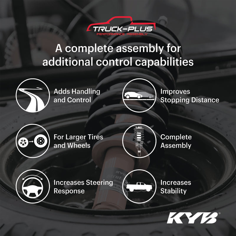 KYB Shocks & Struts Truck-Plus Perf. Assy. 10-22 Toyota 4Runner 2WD Front Right (Exc. KDSS, X-REAS)