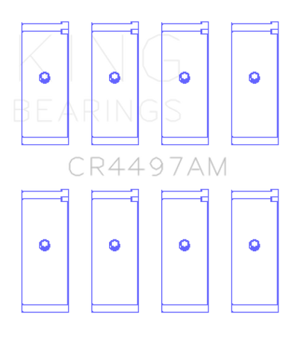 King Engine Bearings Mitsubishi 4G12 (Size +0.25mm) Connecting Rod Bearing Set