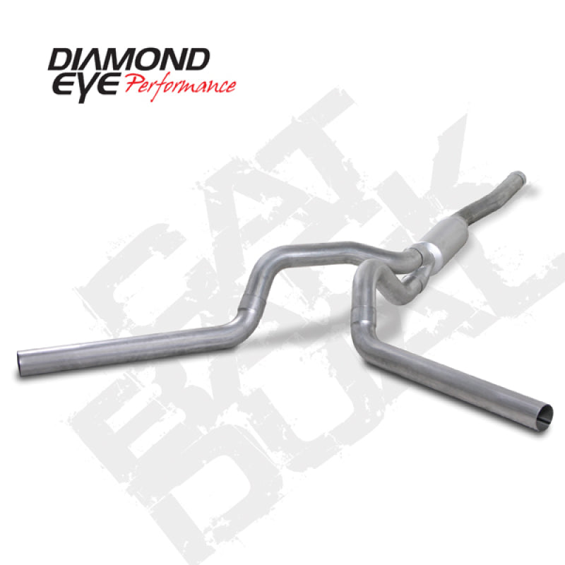 Diamond Eye Performance Diamond Eye KIT 4in Catback DUAL AL CHEVY/GMC 6.6L 2500/3500 2006-2007.5