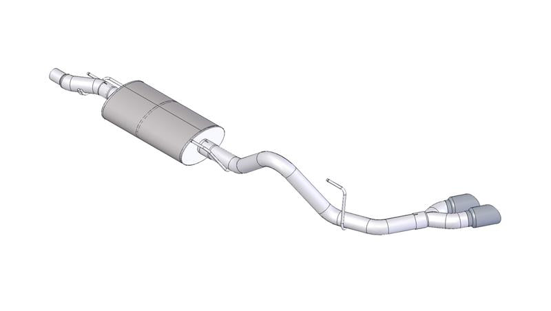 CORSA Performance Corsa 2011-2014 Ford F-150 EcoBoost 3.5L V6 Polished Sport Cat-Back Exhaust