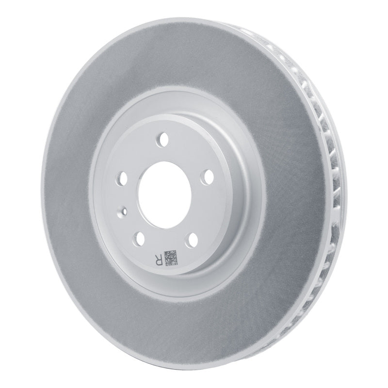 DFC 15-23 Porsche Macan Right Front Slotted Hi-Carbon Alloy Geomet Coated Rotor