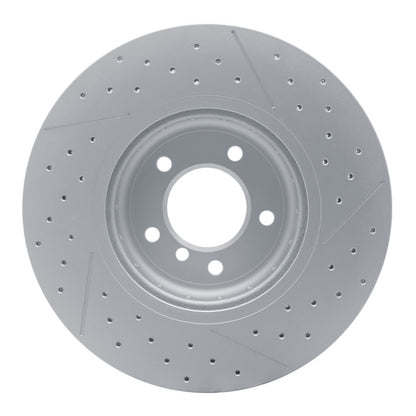 DFC 13-13 BMW 135IS Front Drilled and Slotted Hi-Carbon Alloy Geomet Coated Rotor
